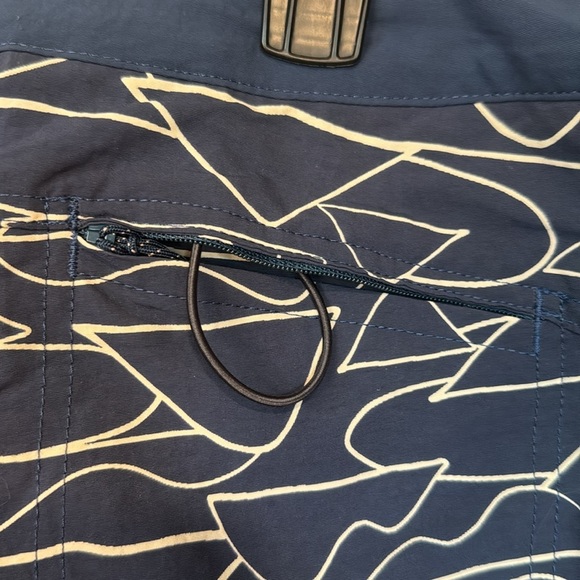 Patagonia Women's Wavefarer Boardshorts Board Shorts 5" Tidepool Blue Beach - Picture 6 of 12